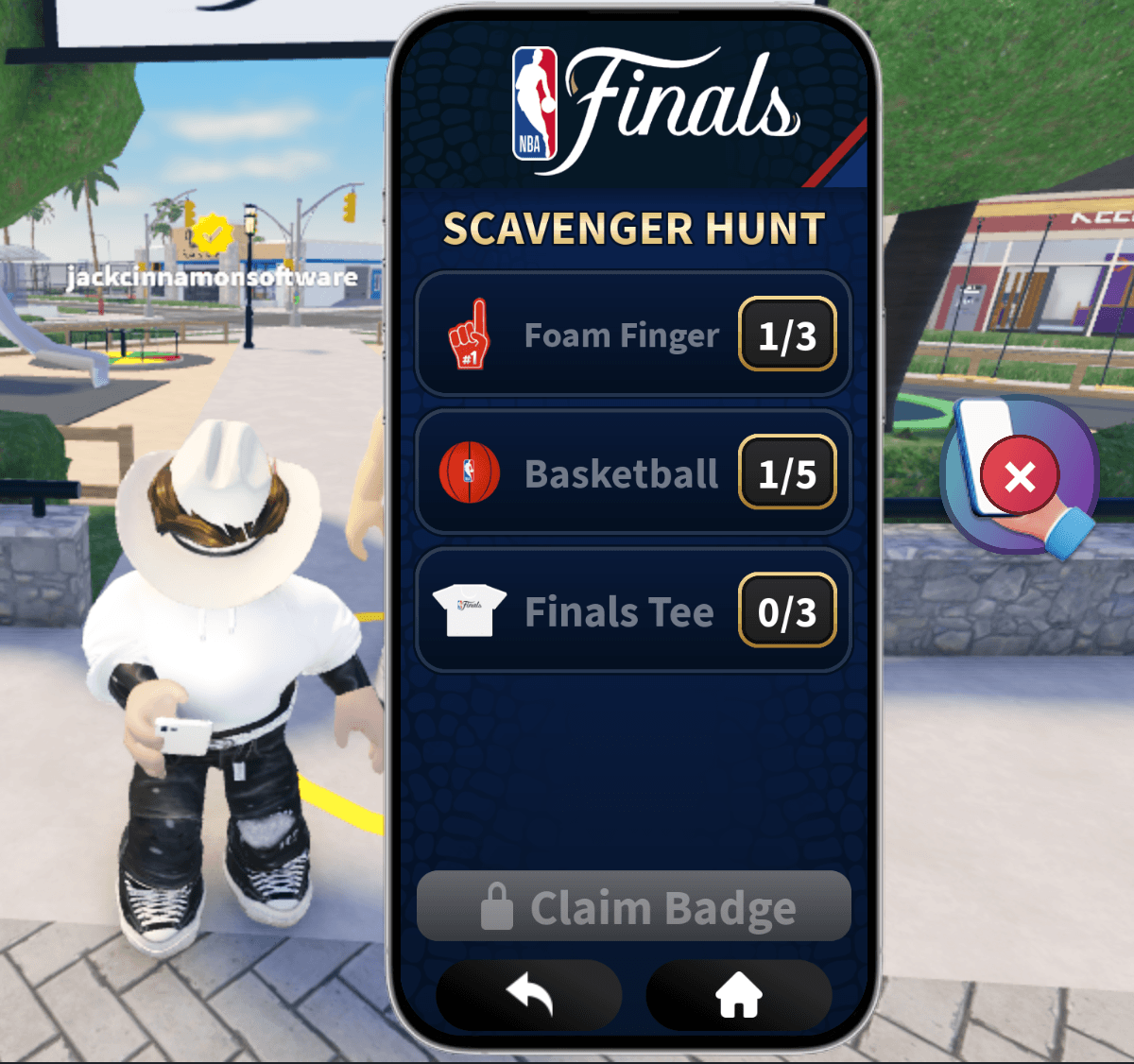 App quest in progress